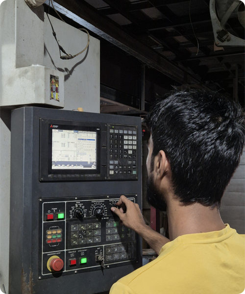 High-grade industrial component with a smooth finish, representing quality and customization capabilities.